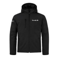Softshelljacka unisex, svart KIA