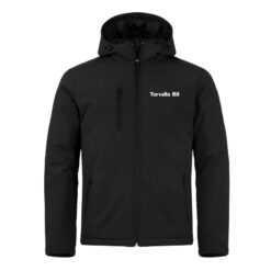 Softshelljacka unisex, svart
